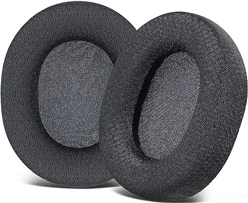 INF Ohrpolster für StelSeries Arctis 3/5 / 7 Ersatz Ohrpolster (Schwarz 1 Paar)
