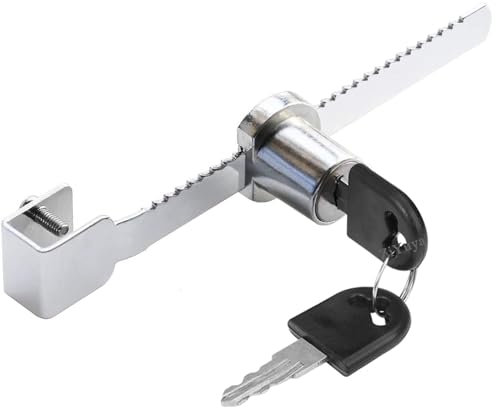 ZiYuya Cerradura de vitrina para vitrina de reptiles con aspecto de viario, cerradura de puerta corredera de vidrio cerradura de trinquete con llave igual cerradura de vitrina de terrario de reptiles