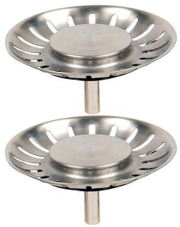 FMBC Sink Plug 83mm, Plug Replacement For Kitchen Sinks,Strainer Filters,QS132 (Size : 2 PCS)