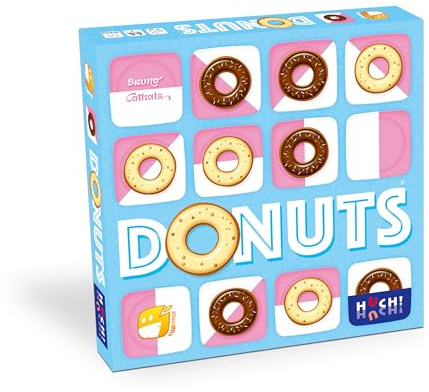 HUCH! | Donuts | Familienspiel | Für 2 Spieler | ab 8 Jahre | 2-Personen-Spiel