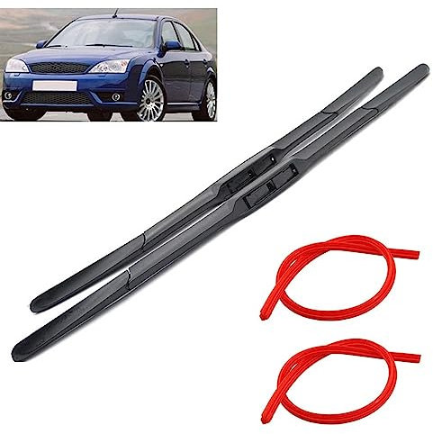 Scheibenwischer LHD Frontwischerblätter, für Ford Mondeo MK3 2001-2007 Windschutzscheibe Windschutzscheibe Frontscheibe 22;20;