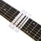 2 Stück Edelstahl Griffbrett Displayschutzfolie Griffbrett Guards für Gitarre Bass Griffbrett Fret-Schutz Guards für Gitarre Bass Gitarrenbauer Werkzeug