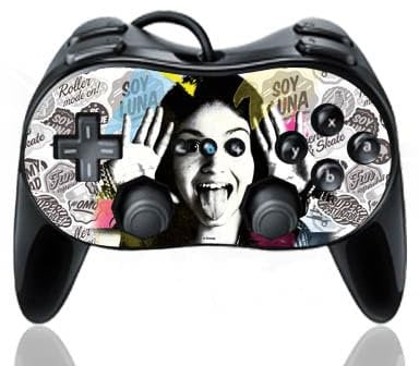 DeinDesign Skin kompatibel mit Nintendo Wii Classic Controller Pro Folie Sticker Soy Luna Disney