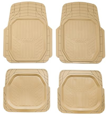 Fußmatten Gummimatten Automatten Universal Gummi Beige 4X