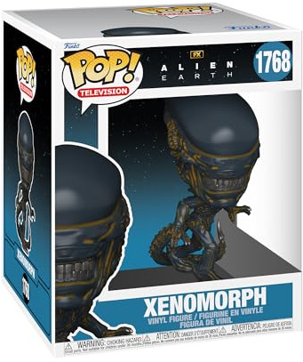 Funko POP! Super: Alien: Earth - Xenomorph | Offizielles Sci-Fi Merch - Vinyl Sammelfigur als Regal Deko - Geschenkidee zum Geburtstag für Fans und Sammler