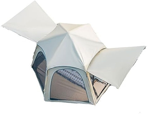 Tente de plage familiale avec parasol de plage pour camping et activités de plein air