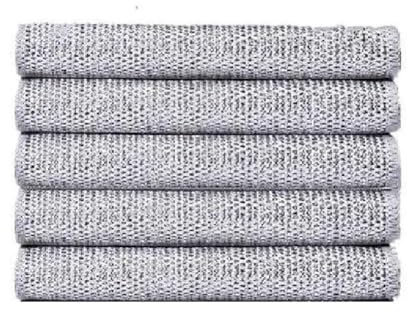 Rtyweth Set di 5 stracci per lavare i piatti, a doppio strato, multifunzione, antigraffio, per strofinacci bagnati, filo metallico