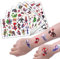 Spinnen Tattoo Kinder, 8 Blätter Spinnen Temporäre Tattoo Aufkleber Set für Mädchen Jungen Wasserdicht für Geburtstagsgeschenke Kindergeburtstag Mitgebsel Festival Party Deko