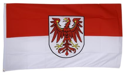 Flaggenfritze Fahne Flagge Brandenburg 60 x 90 cm professionelle Qualität