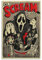 PANTTING Scream Horror-Film-Poster, ästhetischer Leinwand-Kunstdruck, Heimdekoration für Schlafzimmer, Wohnzimmer, 30 x 45 cm, ungerahmter Stil