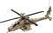 WANGE Hubschraubermodell Boeing Apache AH-64 zum Bauen mit Bausteinen. Leistungsstarker, wendiger und stark bewaffneter Kampfhubschrauber. Flugmodellbau 1:48
