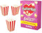 Butterkist Sweet Microwave Popcorn 3x60g with Lavarion Recyclable Popcorn Boxes – Movie Night Snack Gift Set