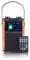 Roxel Vogue DAB/DAB+ Radio & FM Radio and Wireless Speaker with Dual Alarm & Snooze Function, Rechargeable Portable DAB Radio, Mains & Battery (Light Walnut)