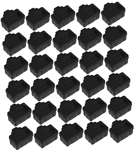 FUNNETOYU Rj45 Netzwerkkabel Dustschutzkappe 50 Stück Silikon Schwarz | Ethernet Anschlussbuchse, Schutz für Ethernet Anschluss, USB Schutzkappe Typ C