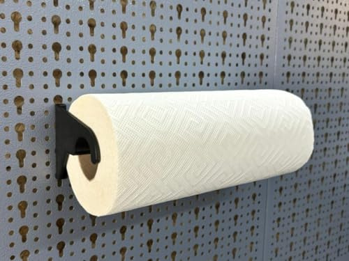 Support de papier pour mur perforé Küpper - Convient pour les parois perforées Küpper et perforations européennes - 45 mm - Pour toutes les parois perforées - Support de système - Accessoires pour mur