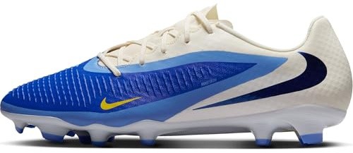 Nike Men's Phantom 6 Low Academy Various Ground Football Boots, Racer Blue Dark Obsidian, 8.5 UK