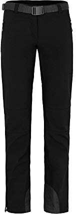 Bergson MAILA | Damen Winter Softshellhose - Warme Damen Winter-Softshellhose mit Innenfleece, Normal-/Kurz-/Langgrößen, winddichtes & atmungsaktives Softshell, wasserabweisend & strapazierfähig, ela