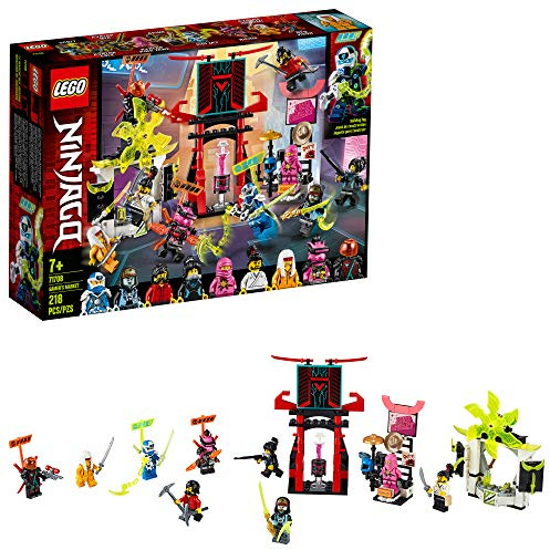 LEGO NINJAGO Gamer’s Market 71708 Ninja Market Building Kit, New 2020 (218 Pieces)