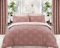 DTEX HOMES Single Duvet Cover Set 220 Thread Count 100% Egyptian Cotton Reversible Printed Hotel Quality Duvet Cover Ultra Soft Easy Care Luxury Duvet Cover Sets (Julliet Red)