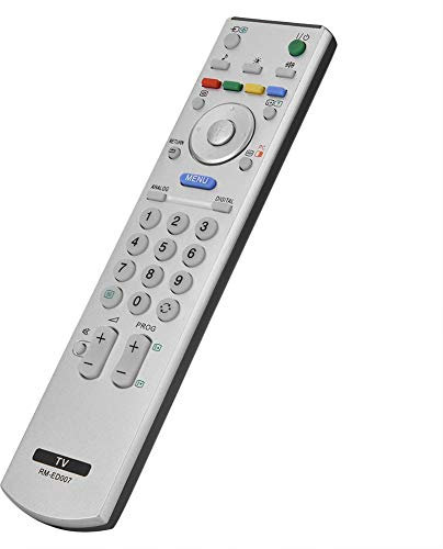 Goshyda RM-ED007 Remote para Sony, Smart TV Reemplazo del Control Remoto para Sony RM-ED007 Smart Digital TV (Blanco)