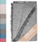 Copriletto multiuso: Plaid per divano, plaid, foulard, copriletto, foulard per divano, in cotone e altre fibre, finitura di qualità, prodotto in Spagna (Grigio scuro mélange 06, 180 x 260 cm)