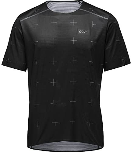 GORE WEAR Herren Kurzarm-Laufshirt Contest Daily, S, Schwarz