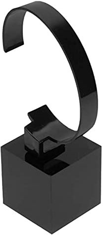 NA Watch Display Stand Acrylic Watch Stand Organizer Holder Removable Jewelry Showcase Stand for Watch, Bracelet Black