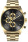 DeTomaso D10 Chronograph NOBILE ORO Gold Herren-Armbanduhr Analog Quarz Stainless Steel Gold