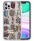 FEIZHIRUNAI Schutzhülle für iPhone 14 Pro Max, Retro-Design, menschliche Anatomie, stoßfest, transparent, weiches TPU, Geschenk für Mädchen und Frauen