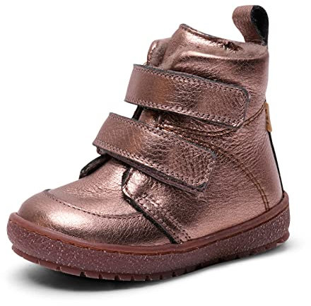 Bisgaard Unisex Storm tex Fashion Boot, Rose Gold metallic, 24 EU