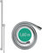 hansgrohe Brausestange Unica S Puro, Duschstange 90cm mit Brauseschlauch Isiflex 160cm und Easy Slide Duschkopfalterung, Chrom