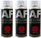 Alex Flittner Designs Brake Caliper Paint Red Heat Resistant 300° Thermal Paint 3 x 400 ml Spray