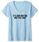 Damen Lustiges Trinken Es ist 2 Uhr morgens und du bist immer noch hässlich T-Shirt mit V-Ausschnitt