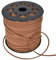 90M Lederschnur Lederband Faux Wildleder Schnur, Wildleder Schnur Faux Faden Veloursleder Band Lederschnüre Wildlederband für DIY Armband Halskette Schmuck Handwerk (Hellbraun)