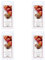 Purple River Duftwachs für Duftlampe | 4er Set Red Apple Cinnamon | Duftwachs Apfel Zimt | 10 Wax Melts für Duftlampe | Raumduft für Aromatherapie | 6h Duftdauer je Wax Melt