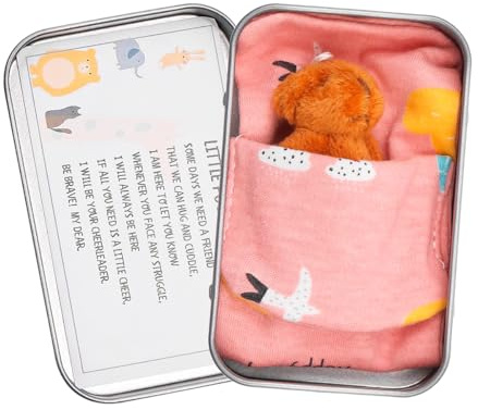 Hsthe Sea Pocket Hug Bear Plüsch Stofftier Bärenpuppe Inspirierende Positive Ornamente Geschenk für Freund