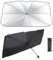 BTRAP Parasol Coche Parabrisas Delantero, para Toyota C-HR 2019-2024, Negro, Poliéster, Plegable, 1 unidad