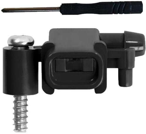 Staubsauger Sprühdüse Zubehör für iRobot Braava Jet M6 240 241 244, Jet-Düse, Serie Staubsauger Ersatz Teile, mit 1 Schraubendreher, Bodenwischmaschine Filterwassertank Sprinkler düse (Schwarz)