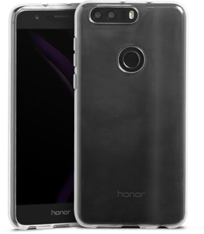 Custodia di silicone compatibile con Huawei Honor 8 Custodia trasparente Cover per smartphone trasparente Trasparente