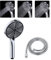 Decaura Handbrause mit 3 Strahlarten Massage/Regen/Mix Handbrausekopf Duschkopf mit 150cm Brauseschlauch