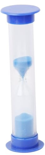 Veesper Timer di Sabbia a Clessidra per Due Minuti per Bambini, Mini Timer di spazzolino da Denti di plastica, Timer di spazzolatura dei Denti da 2 Minuti per Bambini Accessori per Bambini