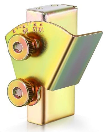 Feekoon Knife Sharpening Angle Guide, Adjustable Angle Guide for 1 x 30 Belt Sander, Knife Sharpening Jig Sharp Universal Knife Angle Guide, Sharpen Exact angles from 10 to 45(1 Pcs,Away from Belt)