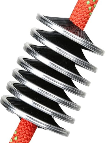 Climbing Rope Cleaner, Caving Rope Maintenance Tool Cord Cleaning Brush, Effective Rock Climbing Rope Brush Cord Washing Tool Sturdy for Outdoor Exploration Caving