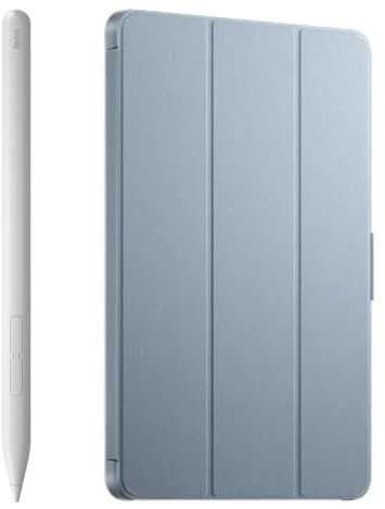 Stylo intelligent pour Xiaomi Redmi Pad Pro Pencil Palm Rejection, crayon original pour Redmi Pad Pro 12.1 (coque bleue avec stylo)