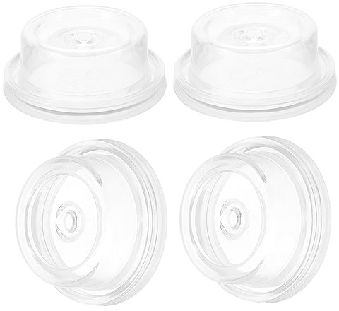 WEKAMOS 4pezzi Ciotola in Silicone Per Allattamento Accessori in Silicone Parti Sottovuoto Forniture Per Allattamento Accessori