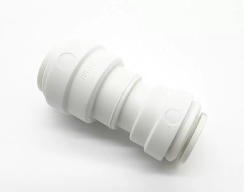 John Guest Speedfit Push-Fit Reducer, 15mm Female to 12mm Female, White, Pack of 2