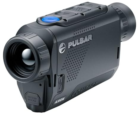 Pulsar Axion XQ19 - Monoculaire Thermique Compact 384x288 - NETD <25 MK - Enregistrement Vidéo - Vision Nocturne Chasse - IPX7-250g