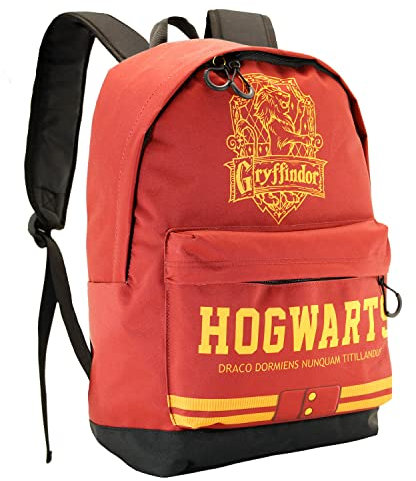 Harry Potter Gryffindor-Fan HS Rucksack, Rot, 30 x 43 cm, Kapazität 22 L