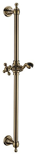 PaulGurkes Brausestange Bronze Duschstange Nostalgie Retro Antik