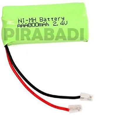 Pack 2 Pile Batterie ACCU 2.4V AAA Rechargeable 800mAh NI-MH NIMH